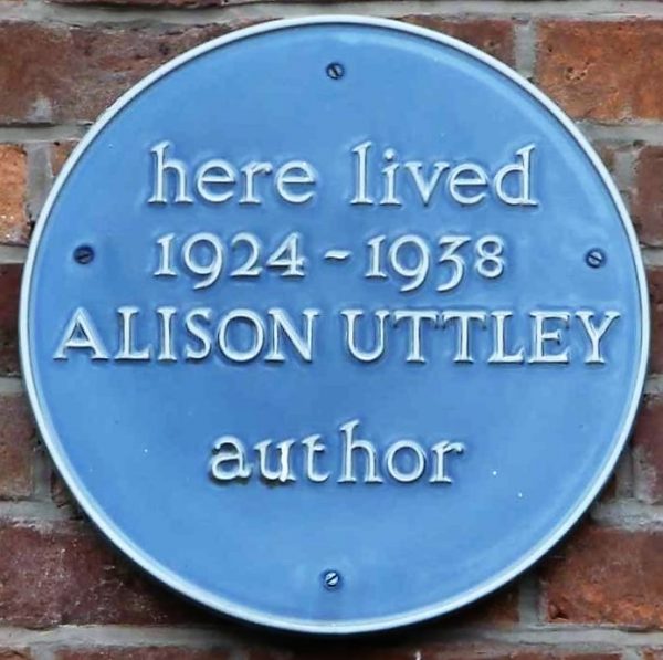 Alison Uttley (18841938) Blue Plaque Marvellous Days Out